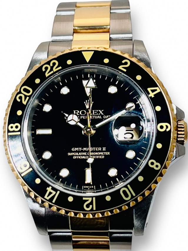 Rolex GMT-Master II 16713 "Single Swiss" Dial