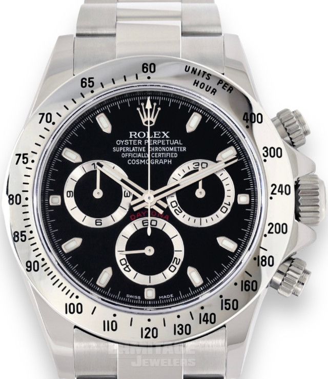 Black Rolex Daytona 116520