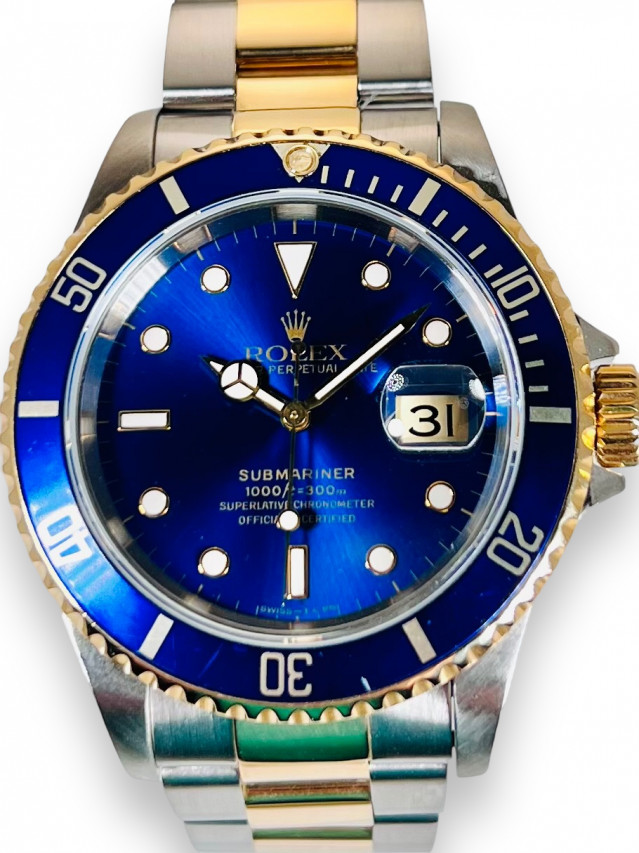 Rolex Submariner 16613 18 KT Gold & Steel