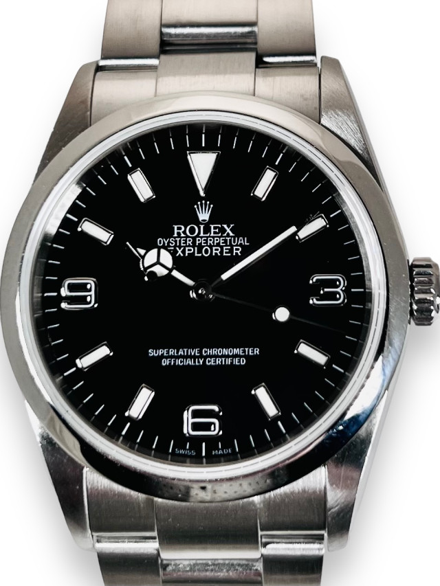 Steel on Oyster Rolex Explorer 114270 36 mm