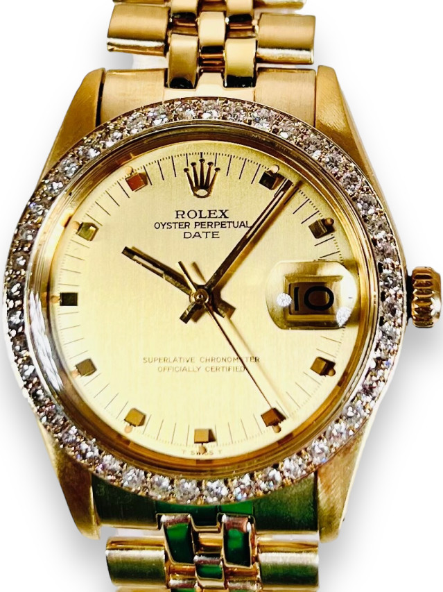Rolex Date Ref. 1503 14KT Gold.