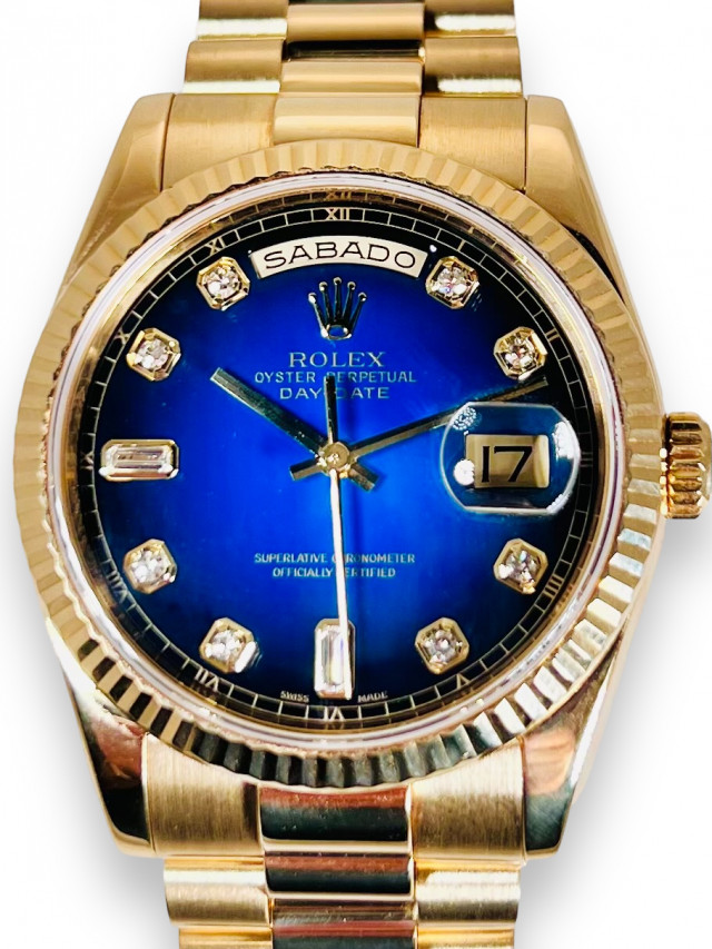 Rolex Day-Date  118238 Vignette Diamond Dial