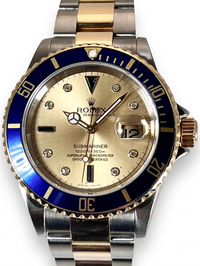 Diamond Rolex Submariner 16613