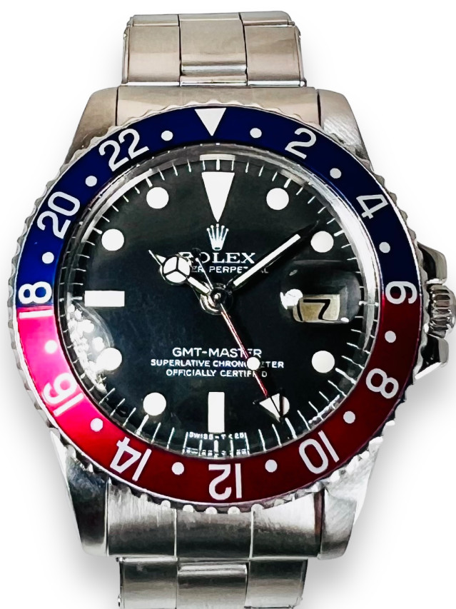 1978  Rolex GMT-Master Ref. 1675 "Pepsi"