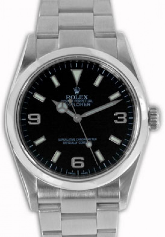 Pre-Owned Rolex Explorer 114270 Year 2008 Steel