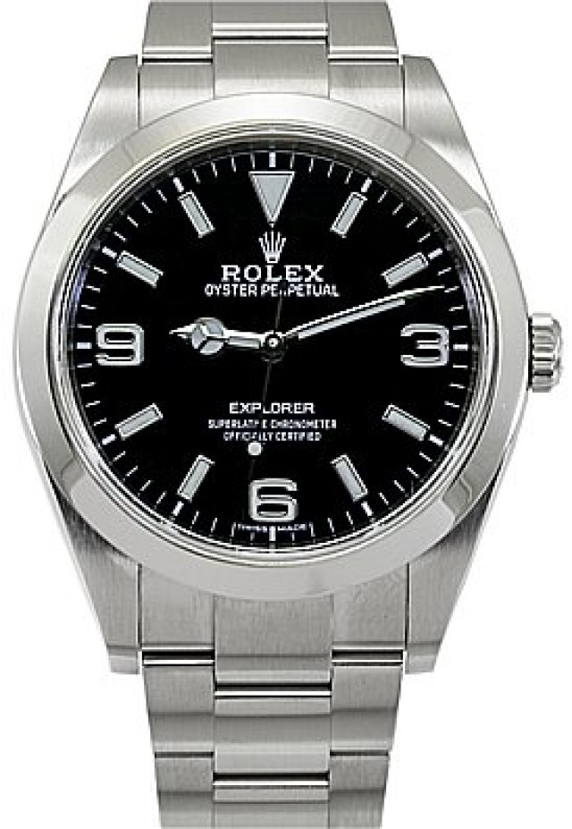 2019 Black Rolex Explorer Ref. 214270