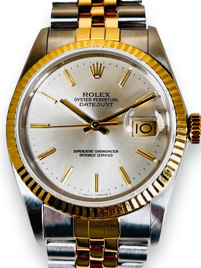 Rolex Datejust 16013 Silver Dial