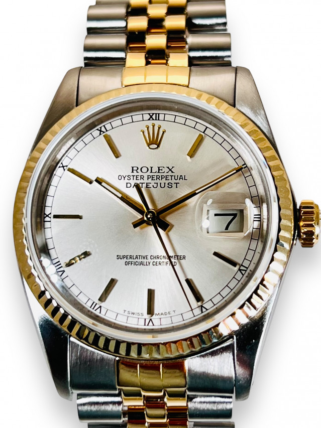Rolex Datejust 16013 Silver Dial
