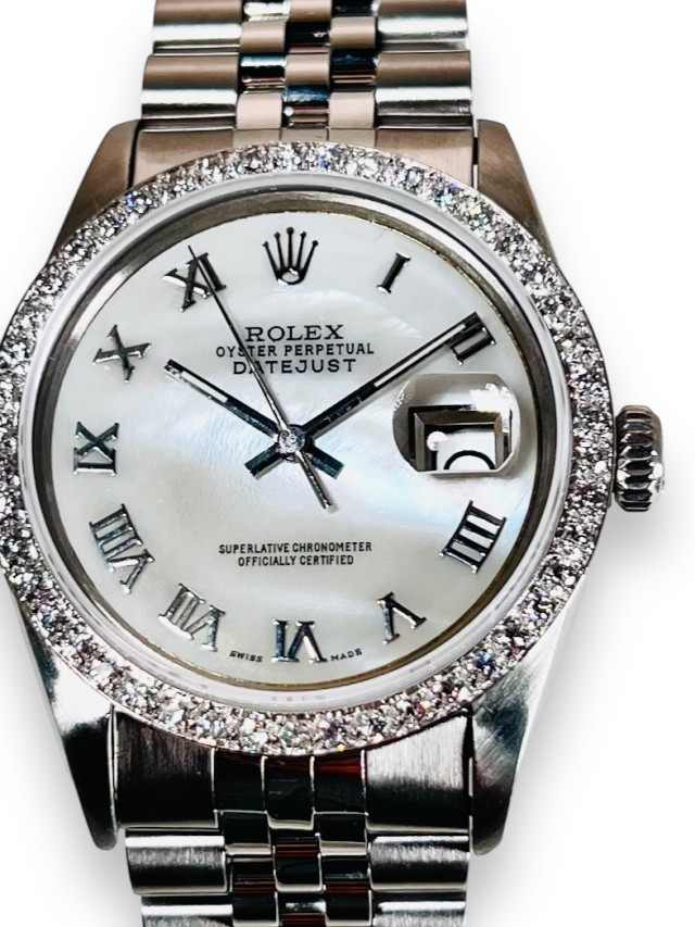 Diamond Rolex Datejust 16014
