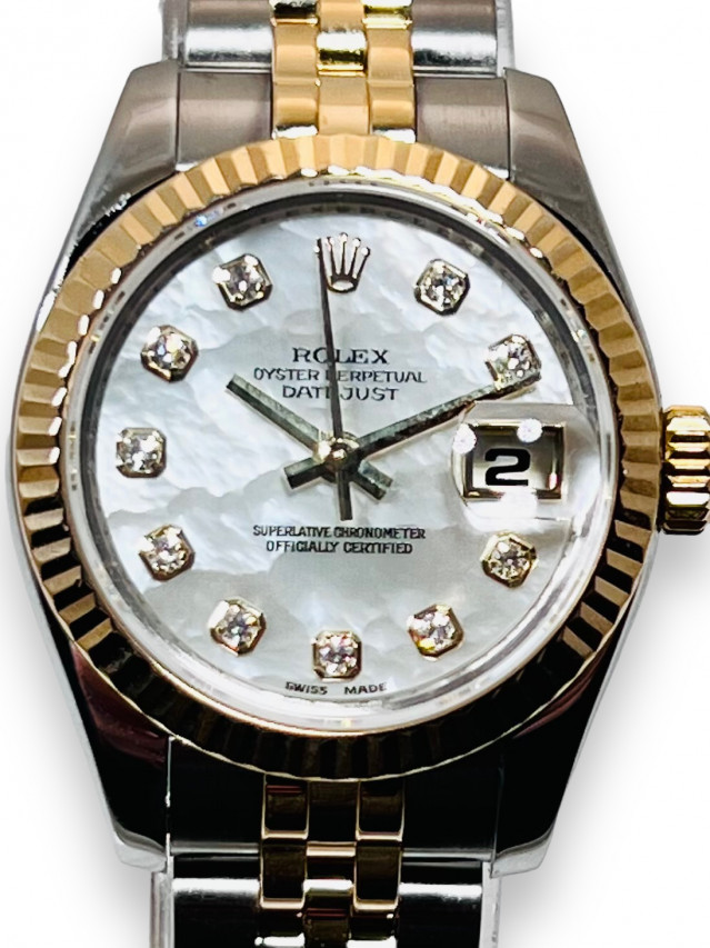 Rolex Datejust 179173 Diamond Mother of Pearl