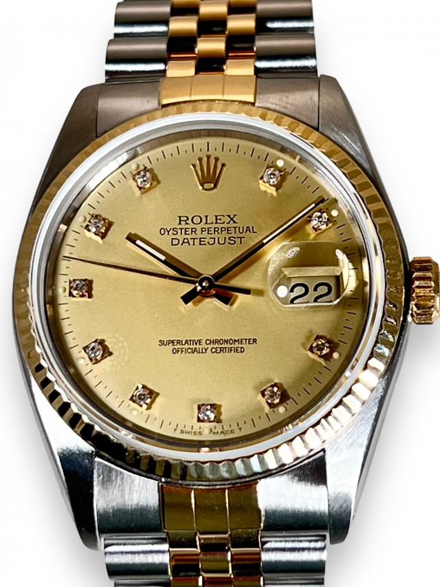 Rolex Datejust 16013 Diamond Dial