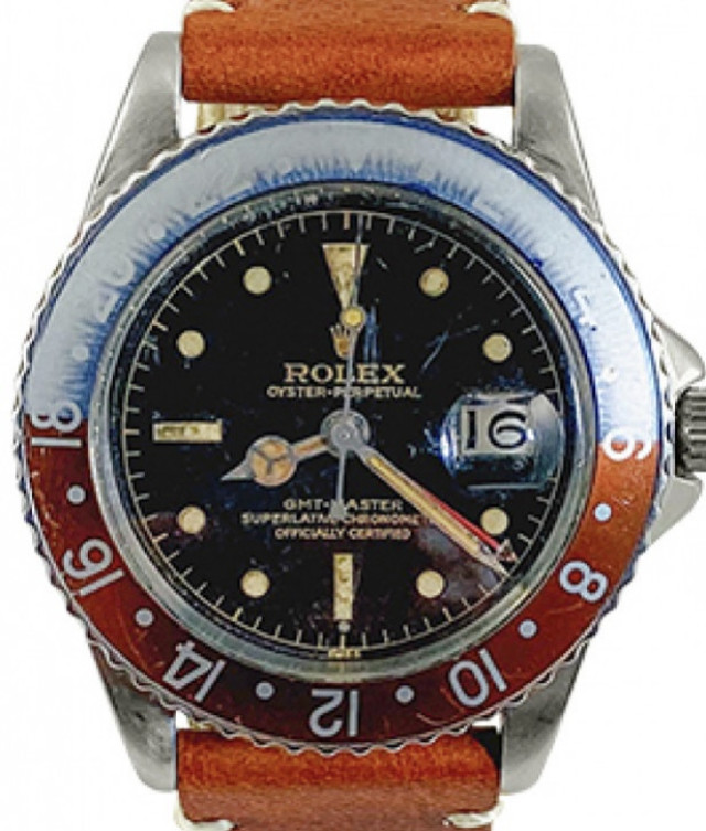 Rolex GMT-Master Ref. 1675 Exclamation Dial 1960 With Certificate