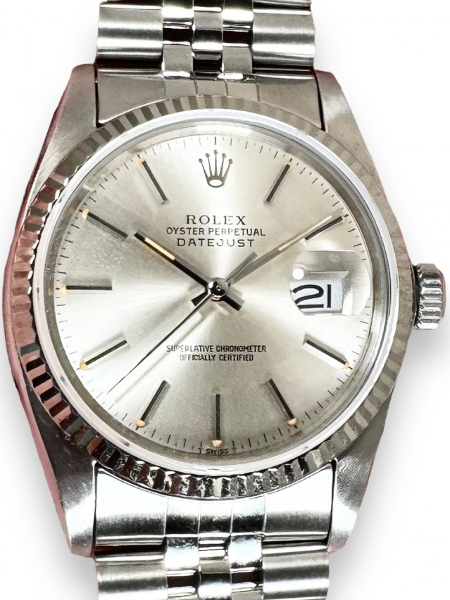 Rolex Datejust 16014 Silver Dial