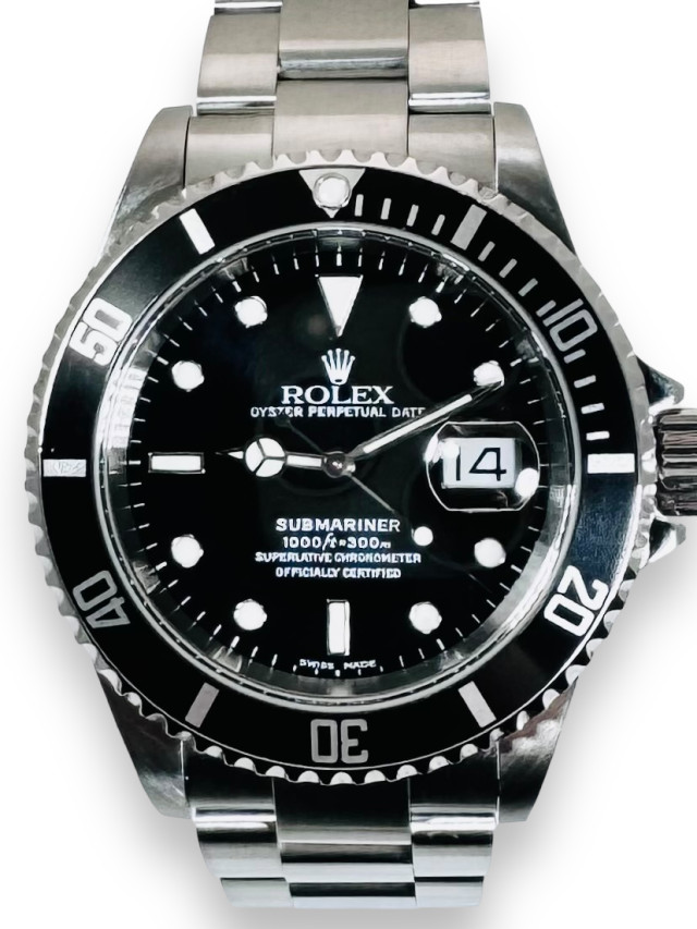 Rolex Submariner 16610 Black