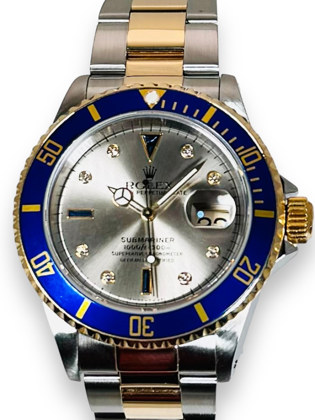 Rolex Submariner 16613 Serti Dial