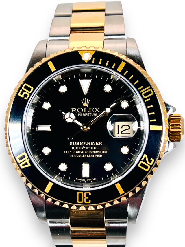 Rolex Submariner  16613 Black "Love At First Sight"