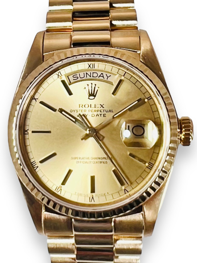 Rolex Day-Date 18038 18KT Gold President