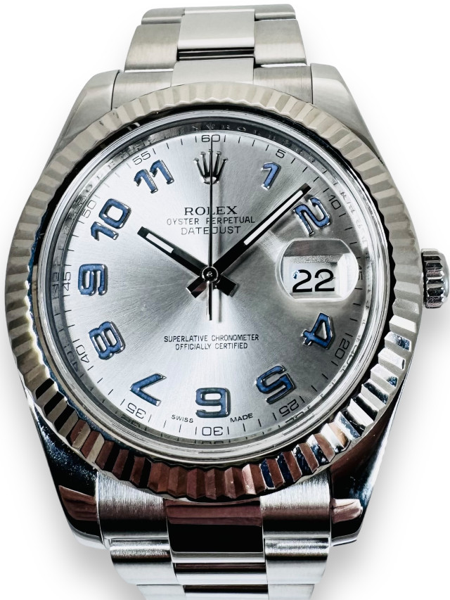 Rolex Datejust 41 116334 Steel & White Gold