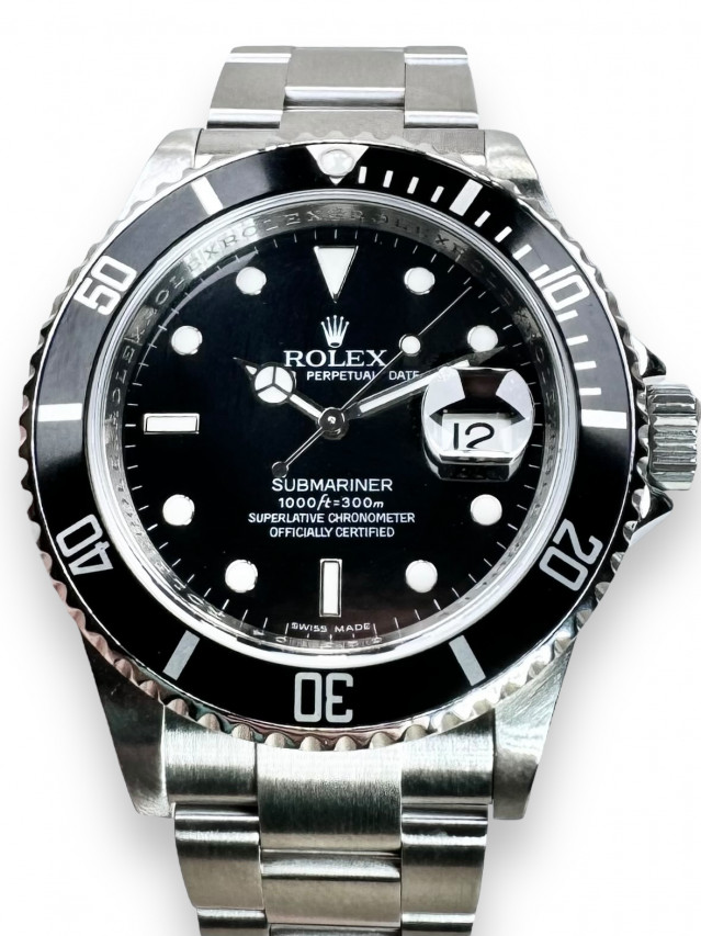 Rolex Submariner 16610 Engraved  Bezel