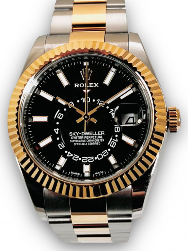 Rolex Sky-Dweller 326933 18 KT Gold & Steel