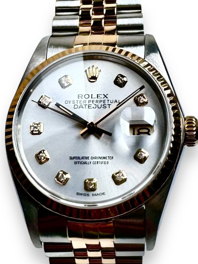 Rolex Datejust 16013 Silver Dial