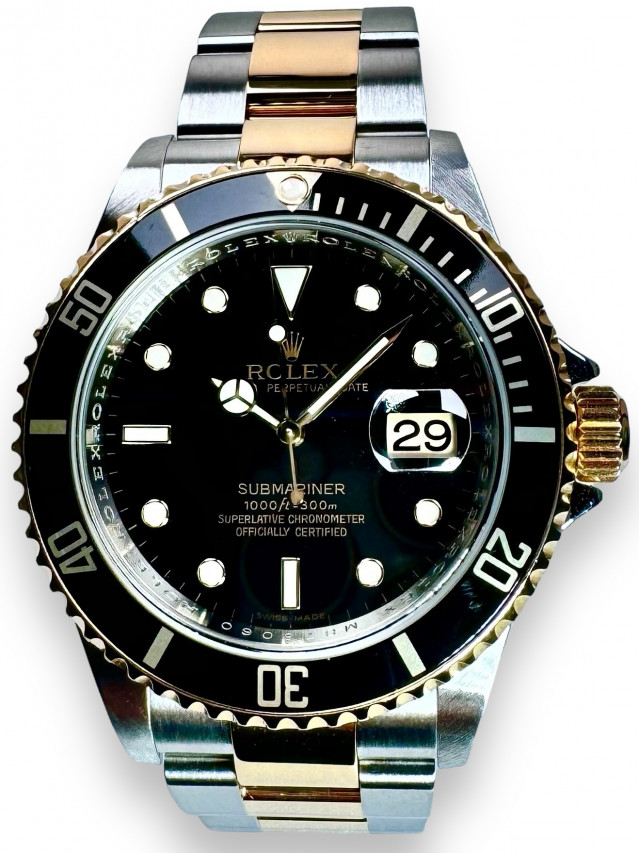 Rolex Submariner 16613 Gold & Steel 2008